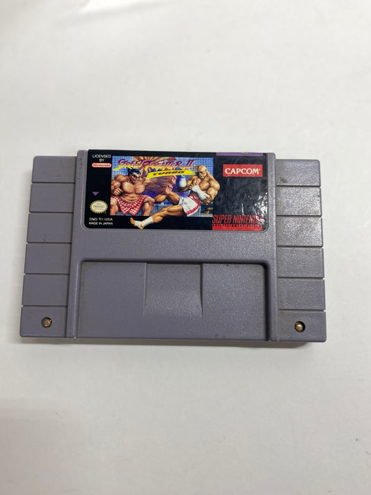 Street Fighter II Turbo (Super Nintendo SNES, 1993)