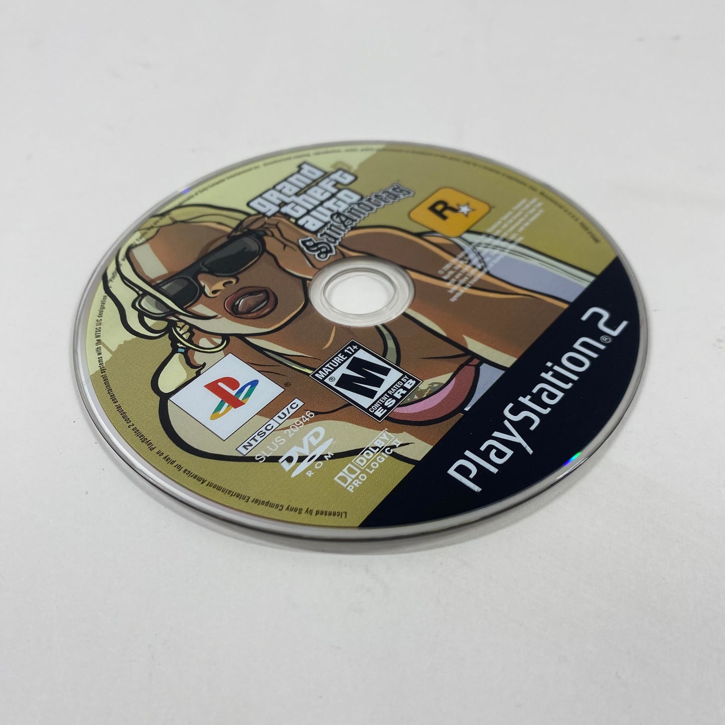 Grand Theft Auto San Andreas (Sony PlayStation 2 PS2, 2004)