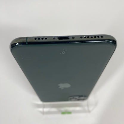 Factory Unlocked Apple iPhone 11 Pro Max 64GB Alpine Green 100% Battery Health