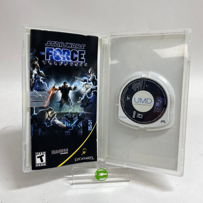 Star Wars The Force Unleashed (Sony PlayStation Portable PSP, 2008)