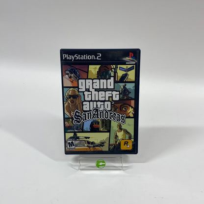 Grand Theft Auto San Andreas (Sony PlayStation 2 PS2, 2004)