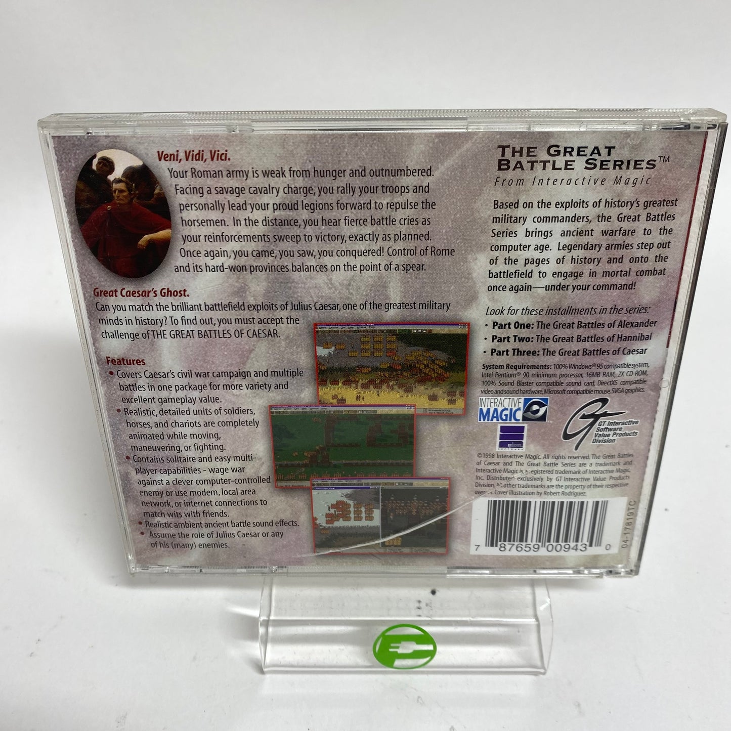 The Great Battles Of Caesar (PC, NaN)