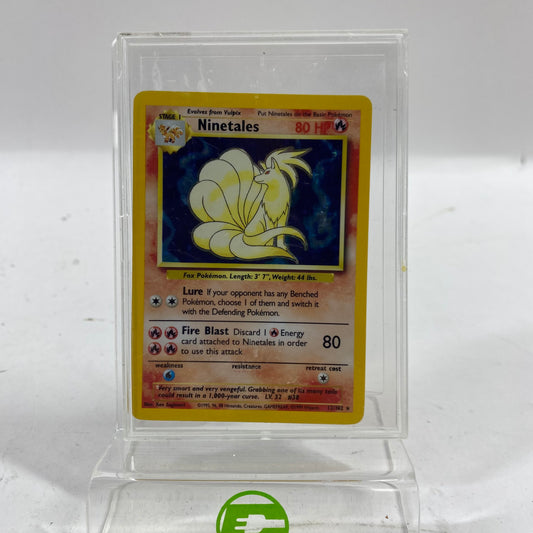 Pokémon TCG Base Set Ninetales 12 English