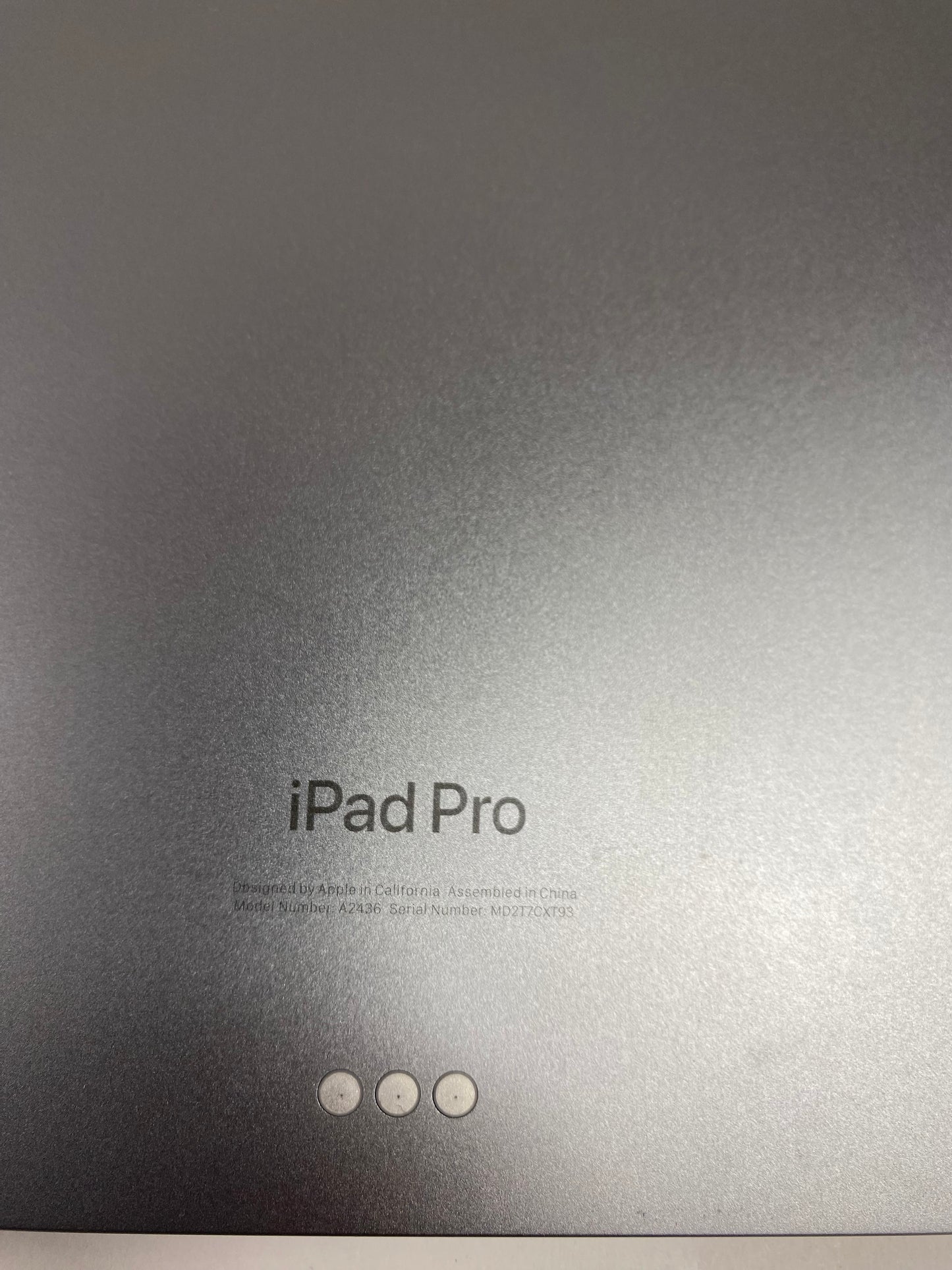 WiFi Only Apple iPad Pro 12.9" 6th Gen 512GB 18.4.1 Space Gray MNXU3LL/A
