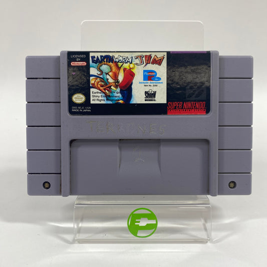 Earthworm Jim (Super Nintendo SNES, 1994)