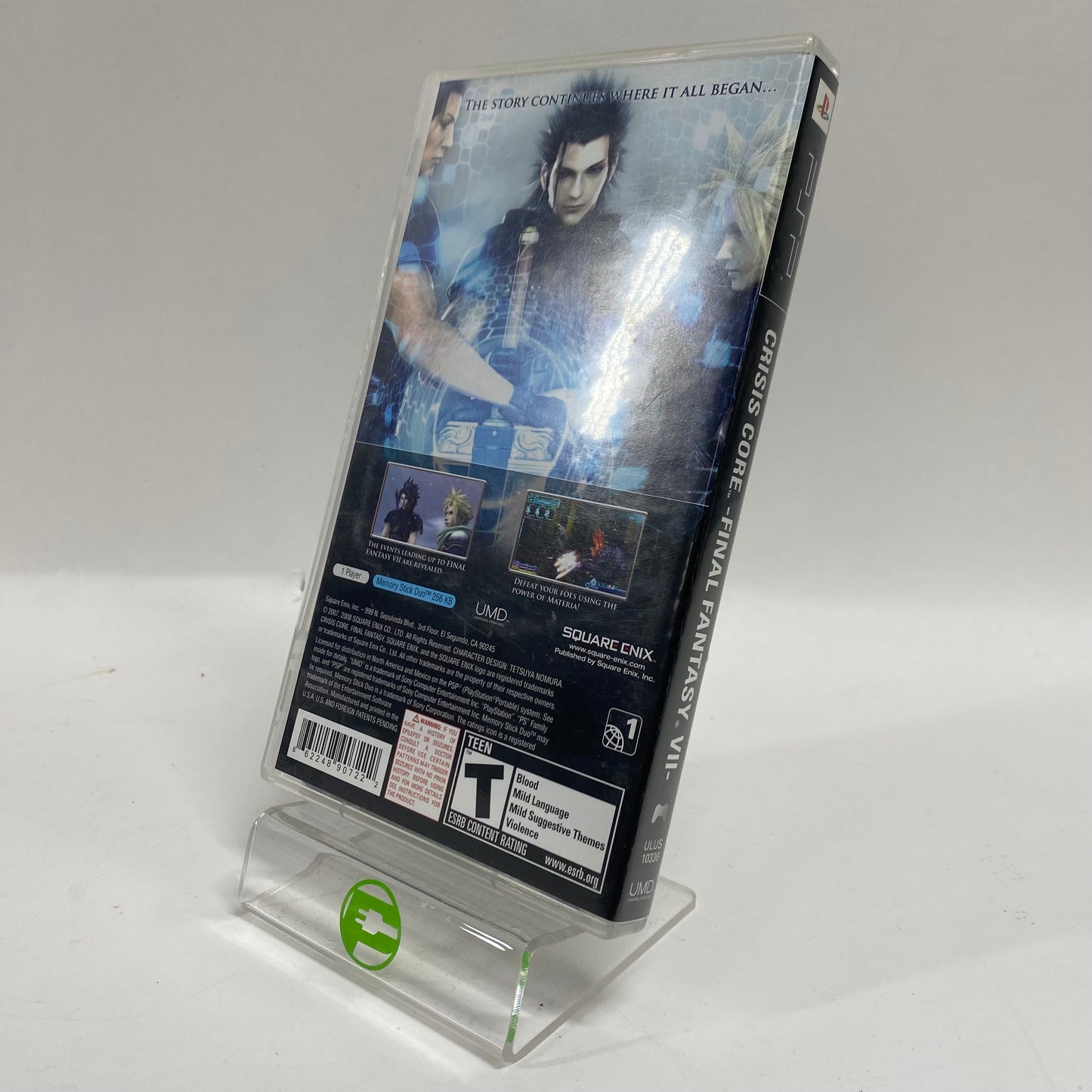 Crisis Core: Final Fantasy VII (Sony PlayStation Portable PSP, 2008)