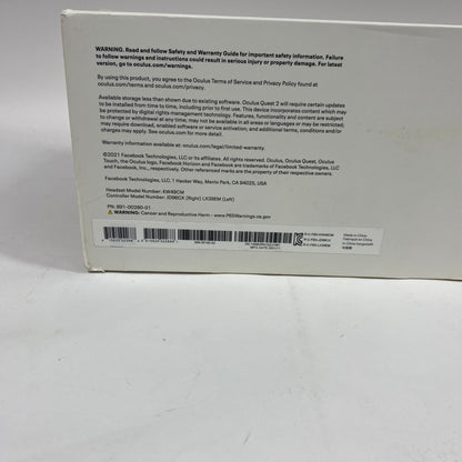 Oculus Quest 2 128GB VR System KW49CM