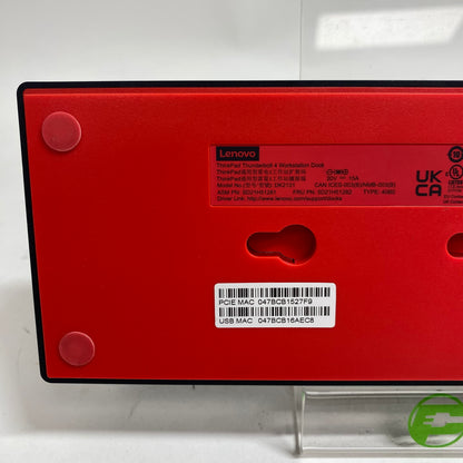 Lenovo ThinkPad Thunderbolt 4 Workstation Dock DK2131