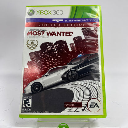 Need for Speed Most Wanted [2012 Limited Edition] (Microsoft Xbox 360, 2012)