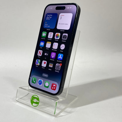 Unlocked Apple iPhone 14 Pro 256GB 18.3.1 SPACE BLACK MQ0N3LL/A