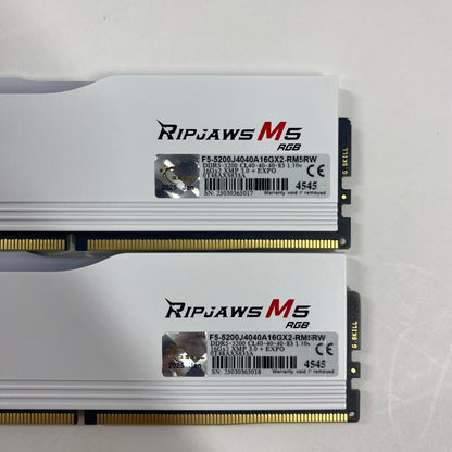 G.Skill ripjaws m5 rgb 32GB (2x16GB) RAM DDR5 4800MHz 0T48AXS833A