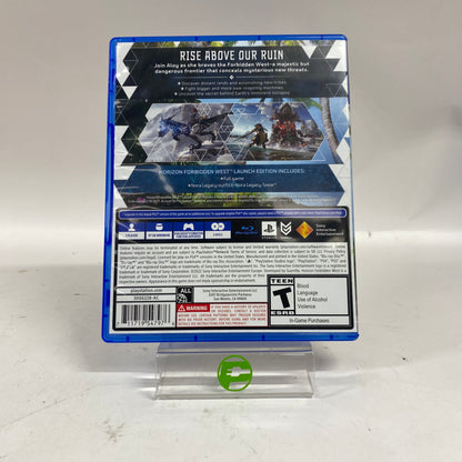 Horizon Forbidden West [Launch Edition] (Sony PlayStation 4 PS4, 2022)