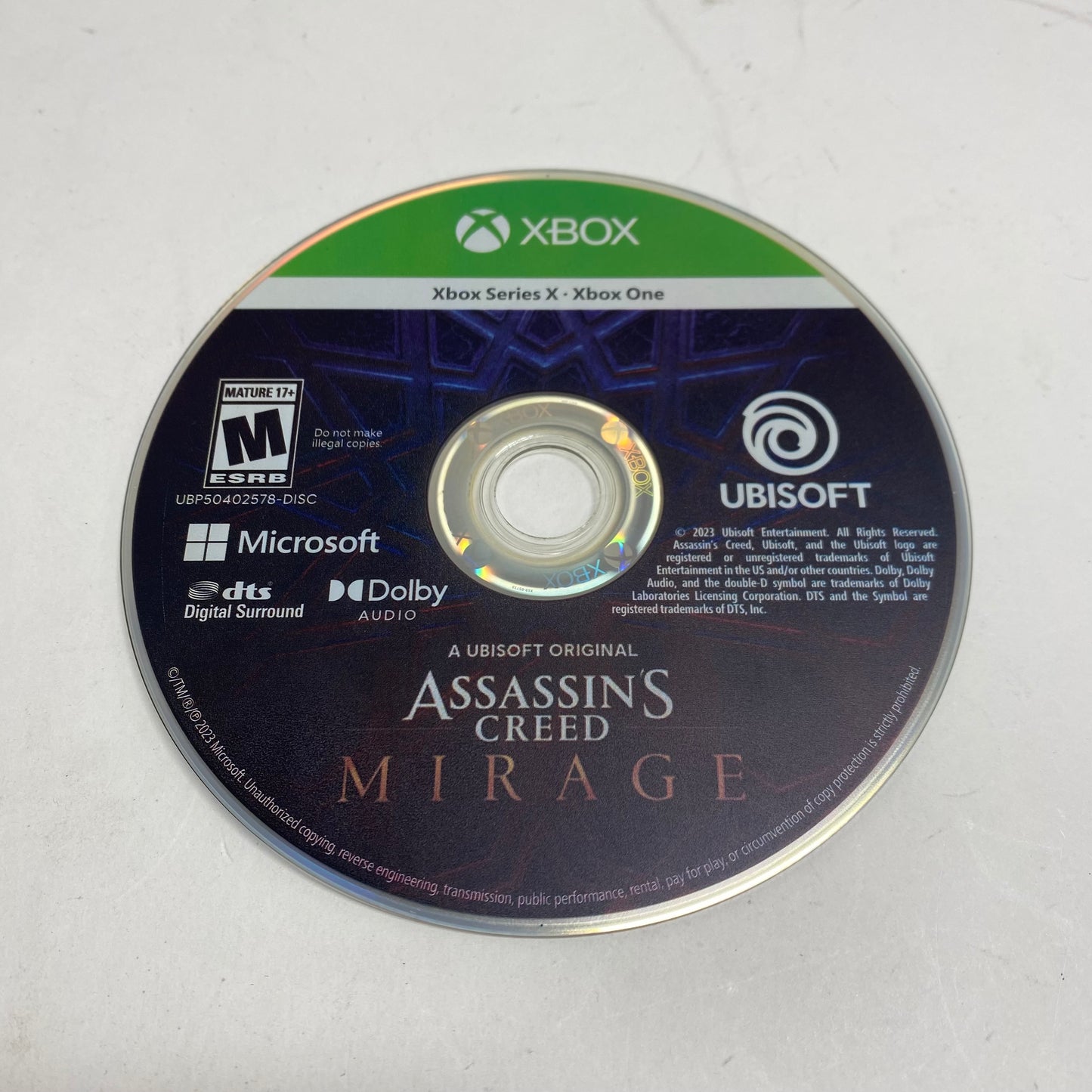 Assassin's Creed: Mirage (Microsoft Xbox Series X, 2023)
