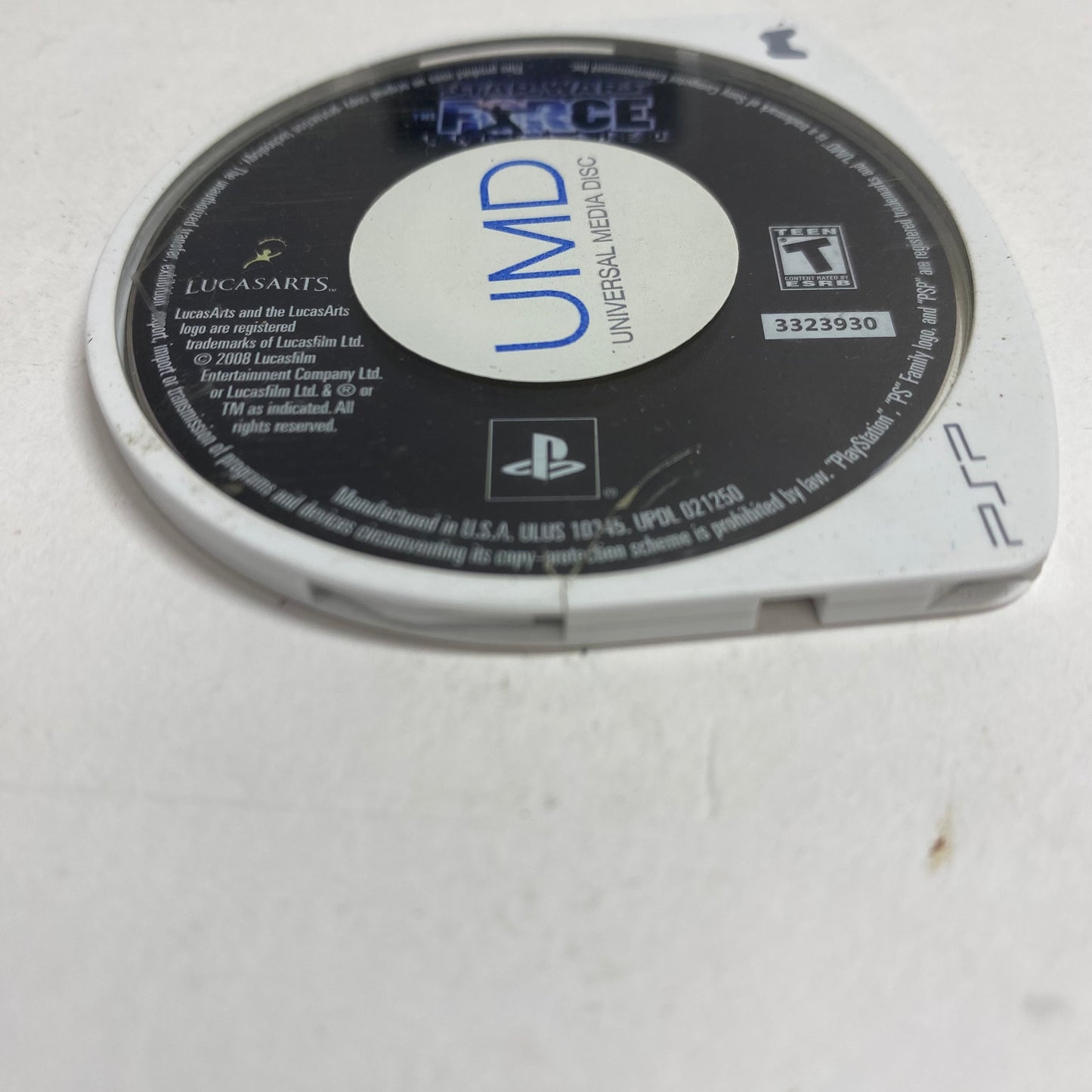 Star Wars The Force Unleashed (Sony PlayStation Portable PSP, 2008)