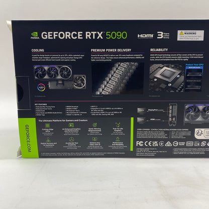 New ASUS ROG Astral RTX 5090 32GB GDDR7 Graphics ROG-ASTRAL-RTX5090-O32G-GAMING