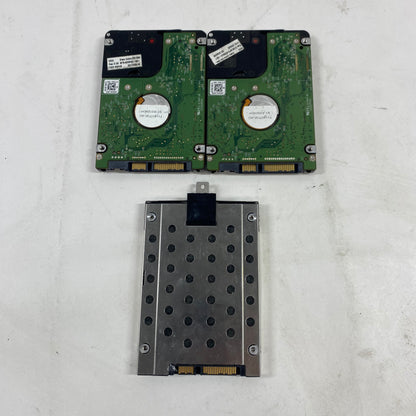 Lot of 3 Western Digital 2.5" WDBlue 320GB SATA III 6Gbps HDD WD3200BPVT-60JJ5T0