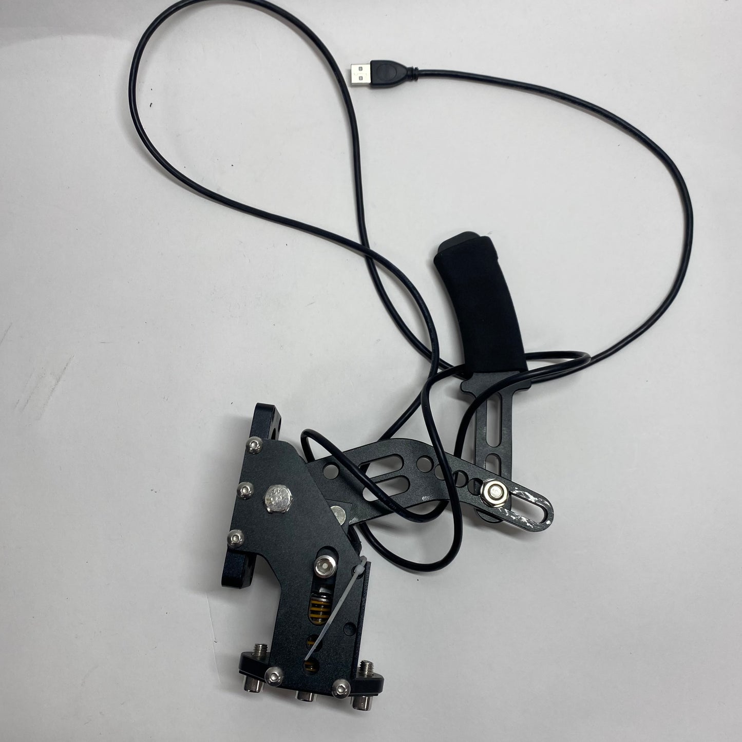 CNRAQR USB HandBrake PC Racing Game Wheel Accessory