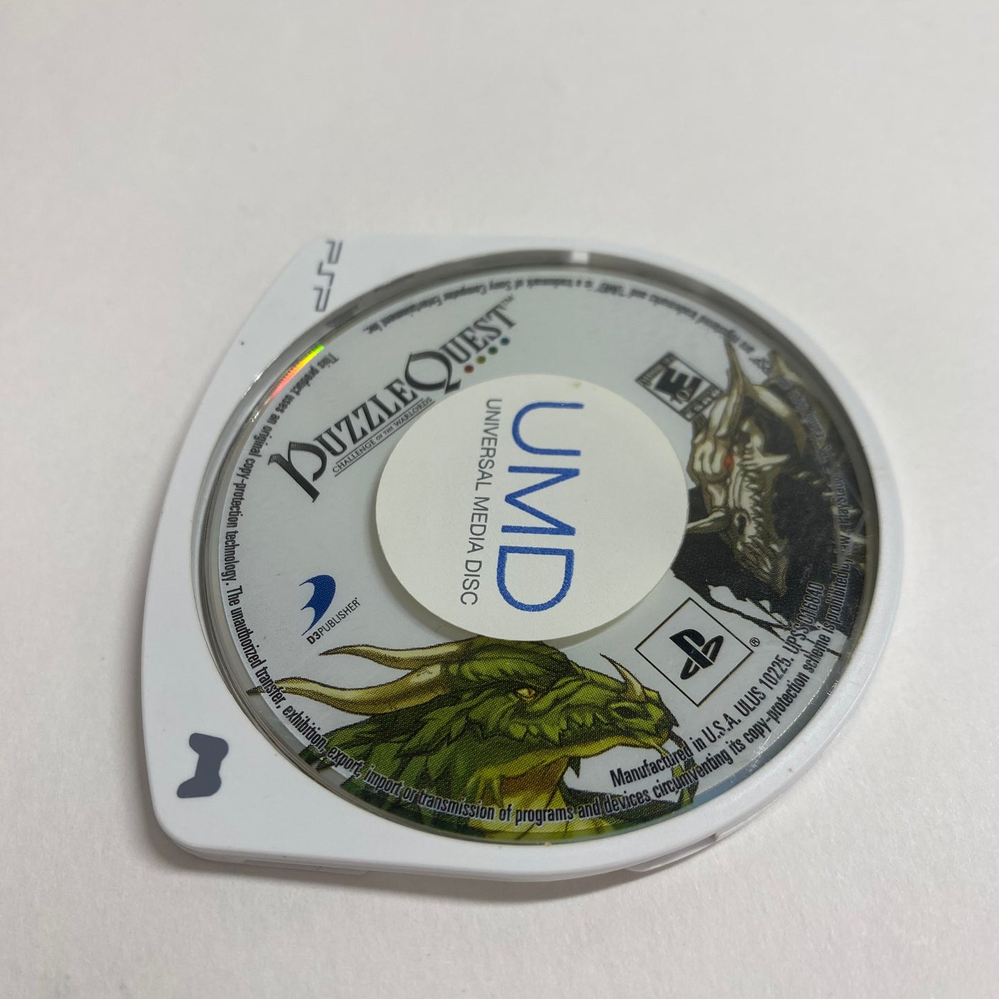 Puzzle Quest: Challenge of the Warlords (Sony PlayStation Portable PSP, 2007) 