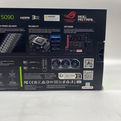 New ASUS ROG Astral RTX 5090 32GB GDDR7 Graphics ROG-ASTRAL-RTX5090-O32G-GAMING