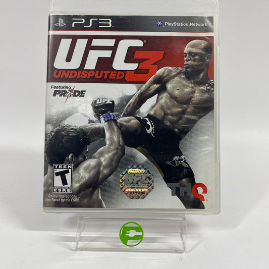 UFC Undisputed 3 (Sony PlayStation 3 PS3, 2012)