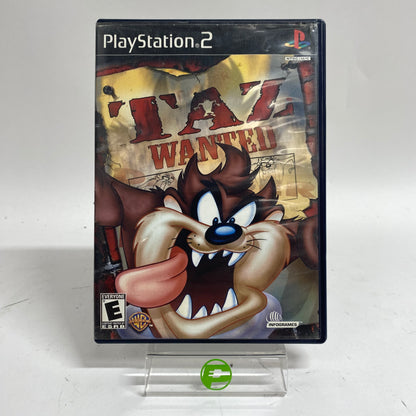 Taz Wanted (Sony PlayStation 2 PS2, 2002)