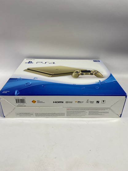 New Sony PlayStation 4 Slim PS4 1TB Gold Console Gaming System CUH-2015B