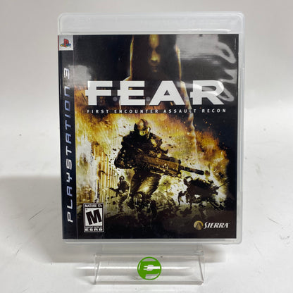 F.E.A.R. (Sony PlayStation 3 PS3, 2007)