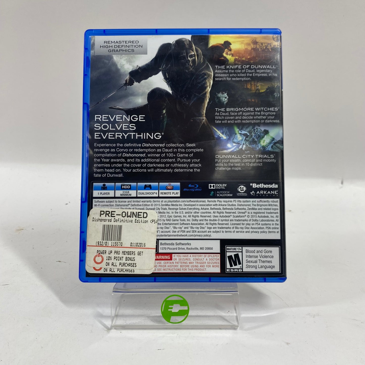 Dishonored [Definitive Edition] (Sony PlayStation 4 PS4, 2015)
