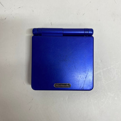 Nintendo Game Boy Advance SP Handheld Game Console Only AGS-001 Cobalt Blue