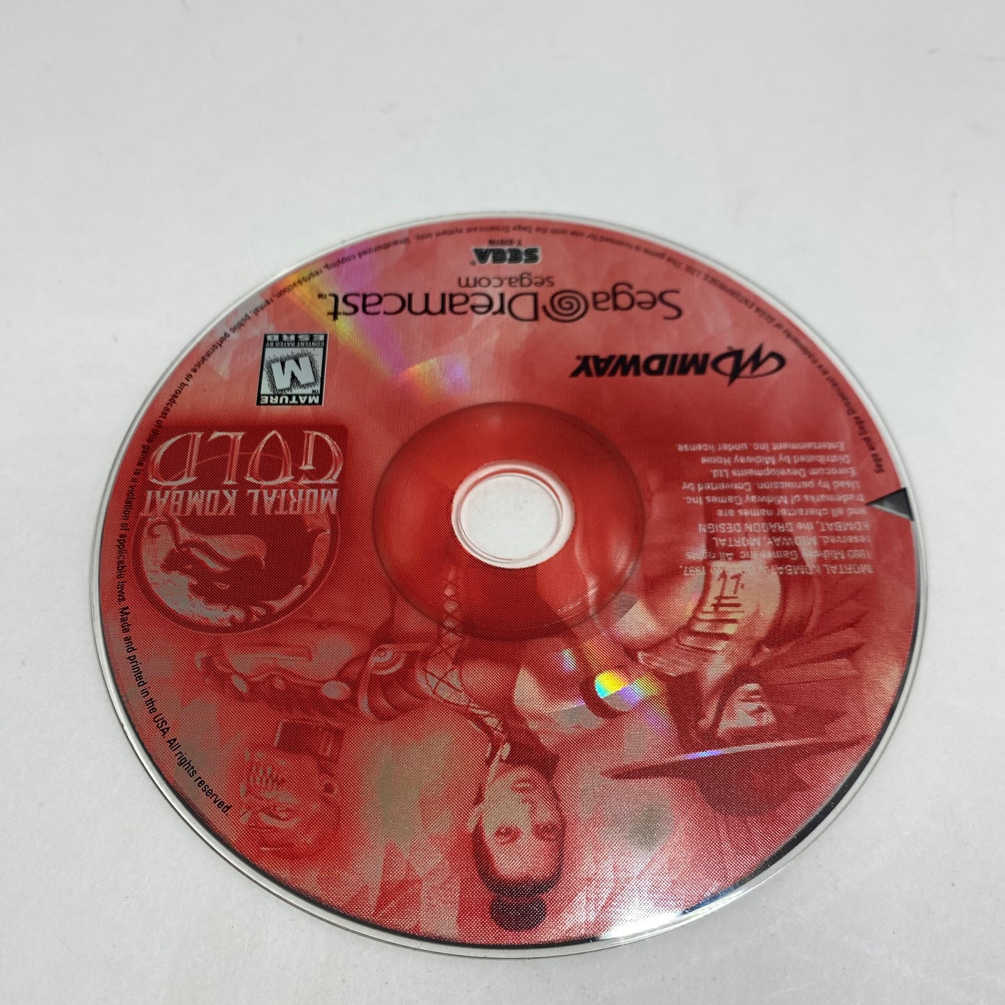 Mortal Kombat Gold (Sega Dreamcast, 1999)