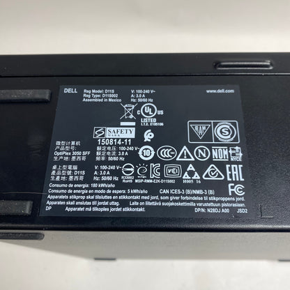 Dell OptiPlex 3050 3050 Intel i5-6500U 3.20GHz 16GB RAM 256GB HDD