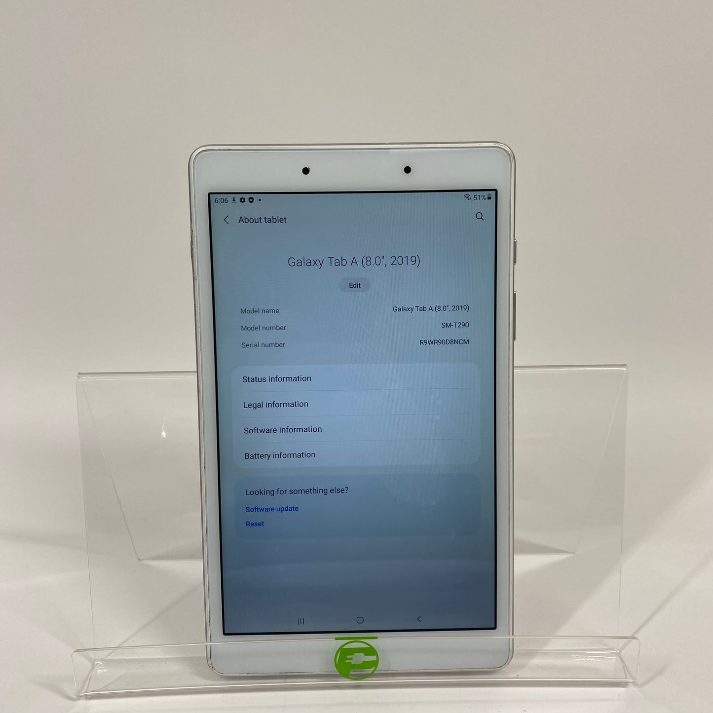 WiFi Only Samsung Galaxy Tab A8 8.0" 32GB Black SM-T290