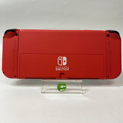 Nintendo Switch OLED Video Game Console HEG-001 Mario Red Edition + 128 GB MicroSD