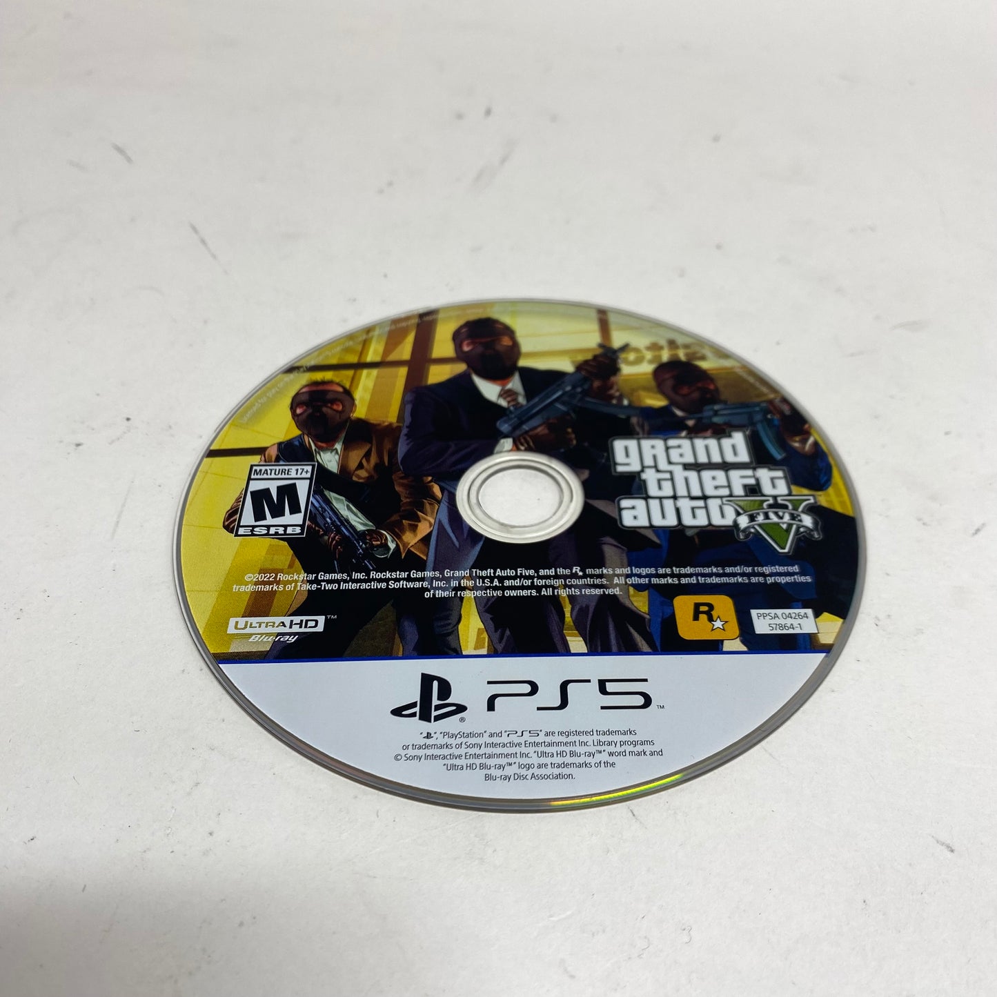 Grand Theft Auto V (Sony PlayStation 5 PS5, 2022)