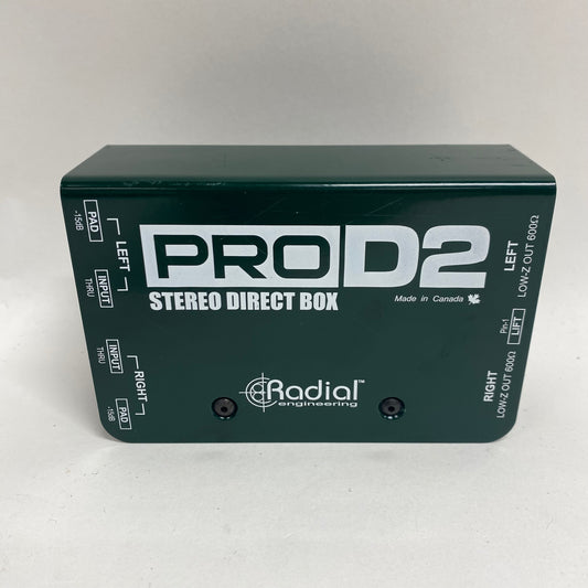 Radical Engineering Pro-D2 Stereo Direct Box PRO-D2