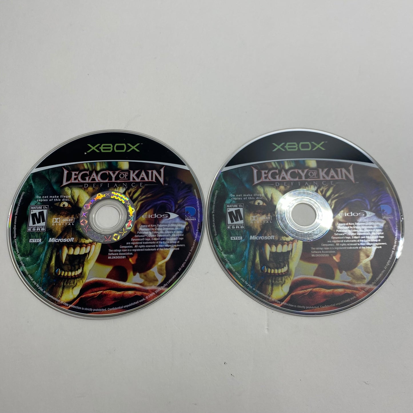 Legacy of Kain Defiance (Microsoft Xbox, 2003)