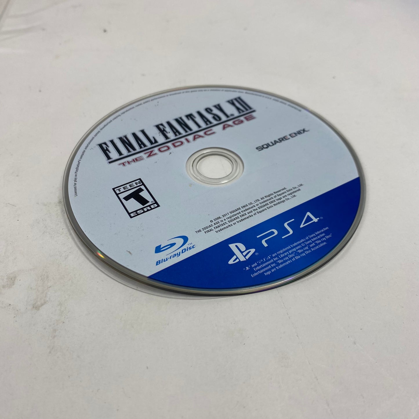 Final Fantasy XII: The Zodiac Age (Sony PlayStation 4 PS4, 2017)