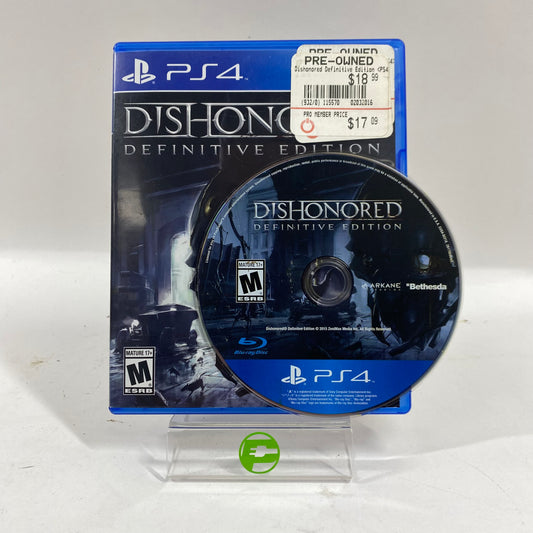 Dishonored [Definitive Edition] (Sony PlayStation 4 PS4, 2015)