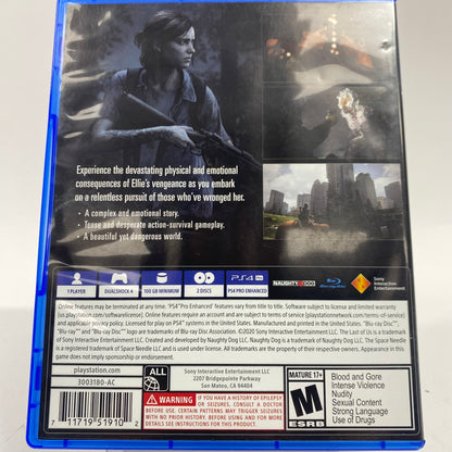 The Last of Us Part II (Sony PlayStation 4 PS4, 2020)