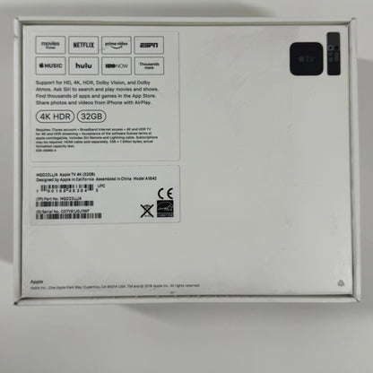 Apple TV 4K 1st Gen Black A1842