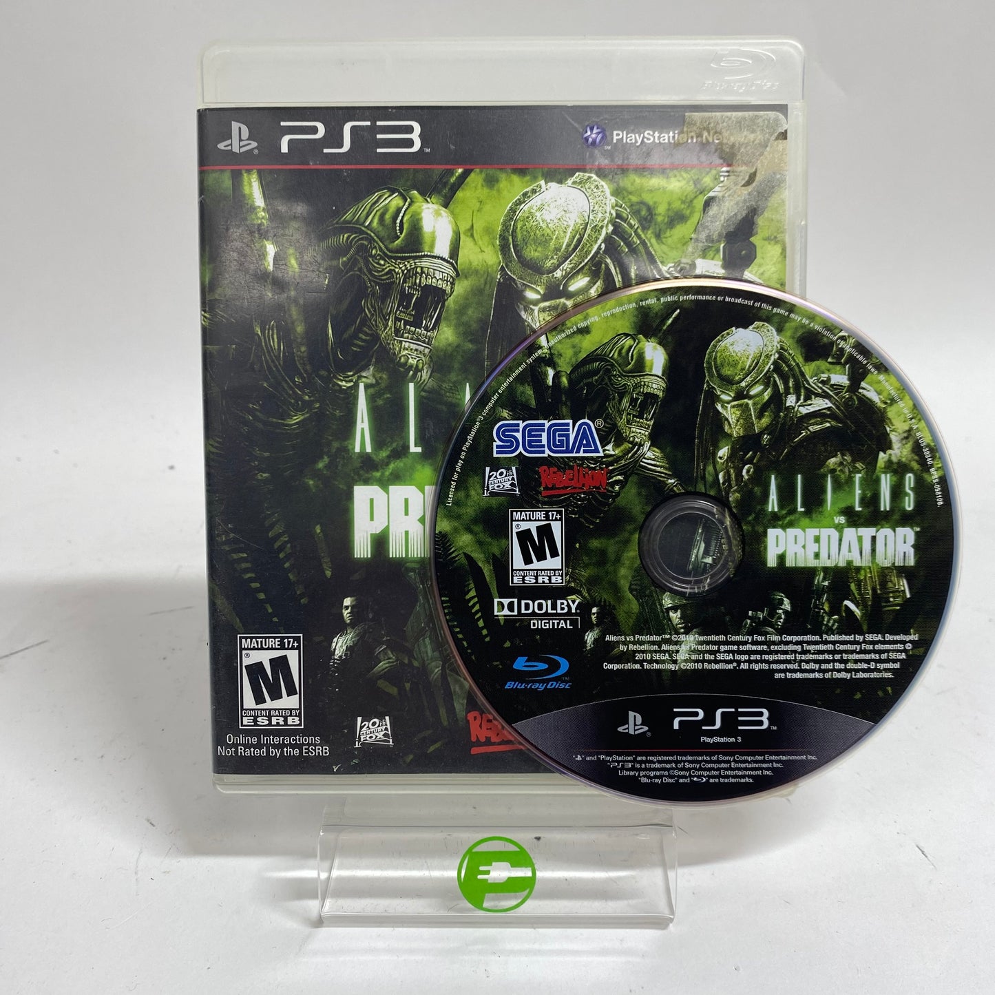 Aliens vs. Predator (Sony PlayStation 3 PS3, 2010)