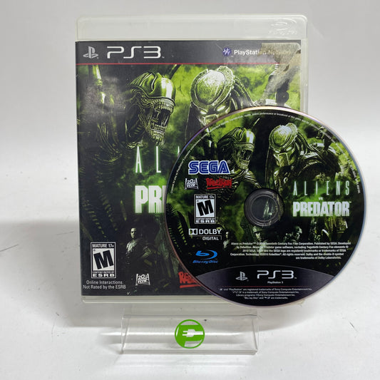 Aliens vs. Predator (Sony PlayStation 3 PS3, 2010)