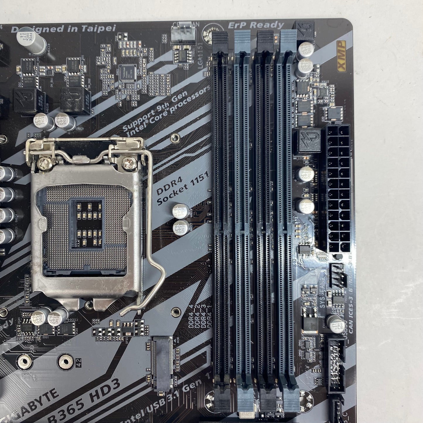 Gigabyte B365 HD3 LGA 1151 ATX