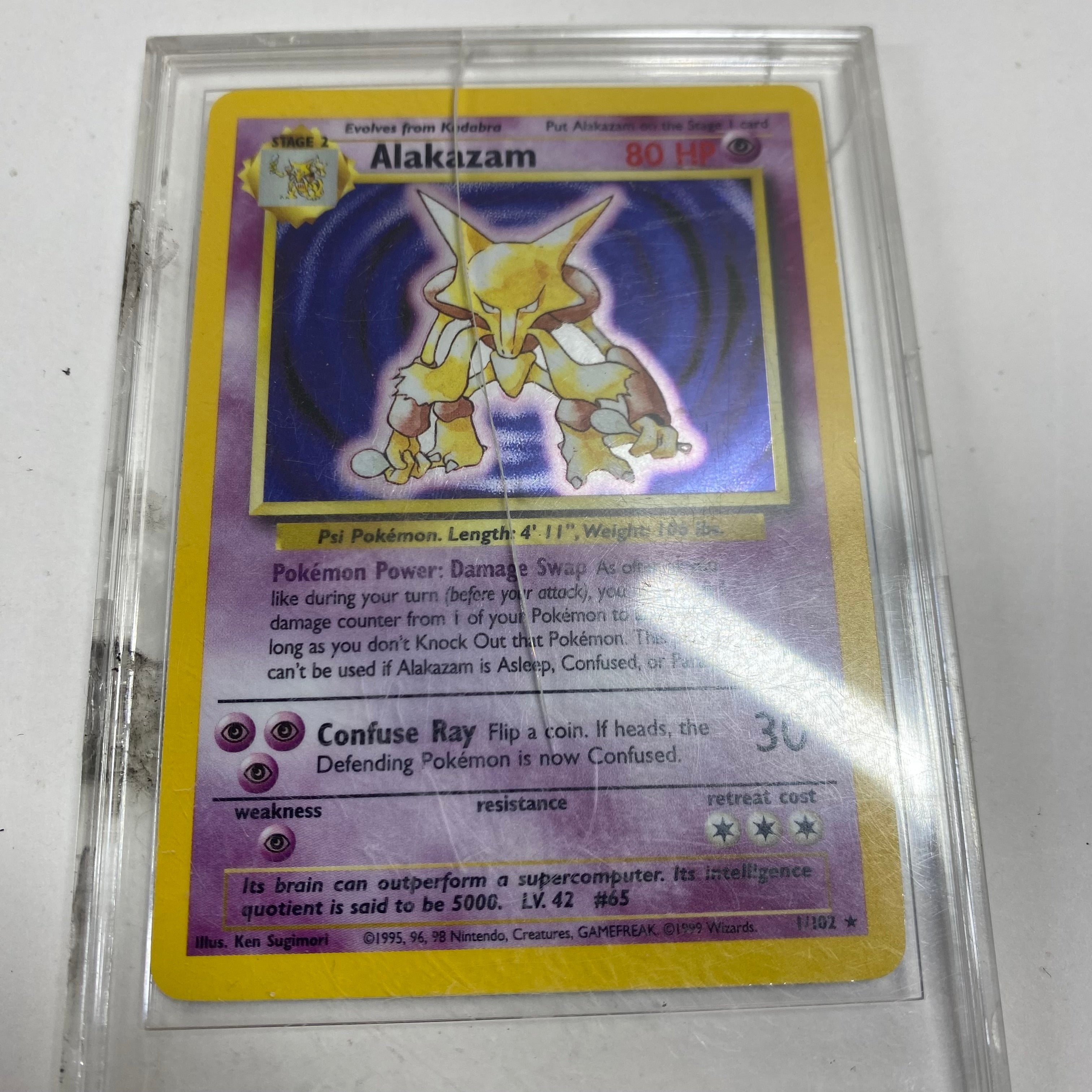 Pokémon TCG Base Set Alakazam 1/102 English – PayMore Point Loma