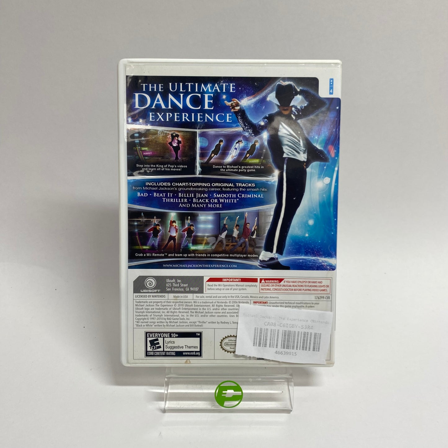Michael Jackson: The Experience (Nintendo Wii, 2010)