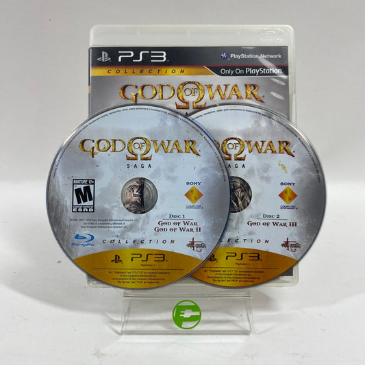 God of War Saga Dual Pack (Sony PlayStation 3 PS3, 2012)