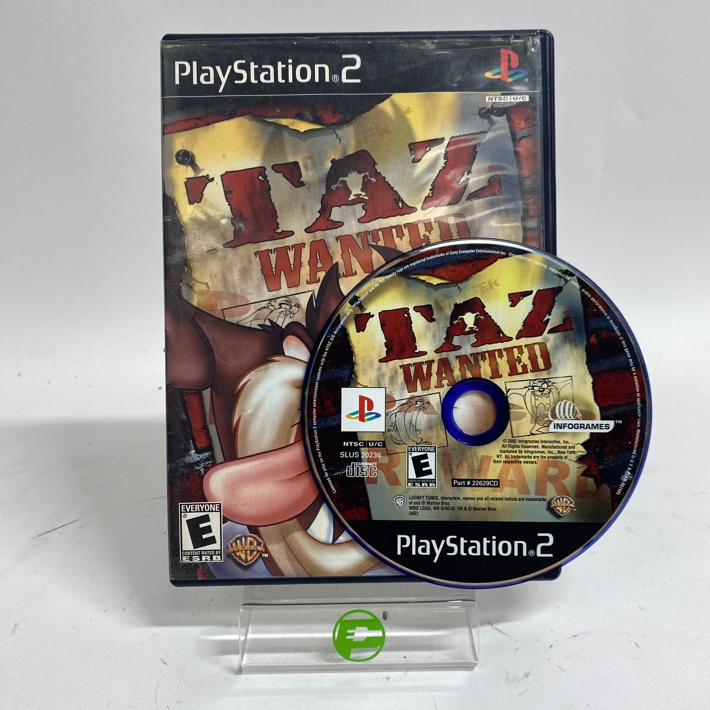 Taz Wanted (Sony PlayStation 2 PS2, 2002)