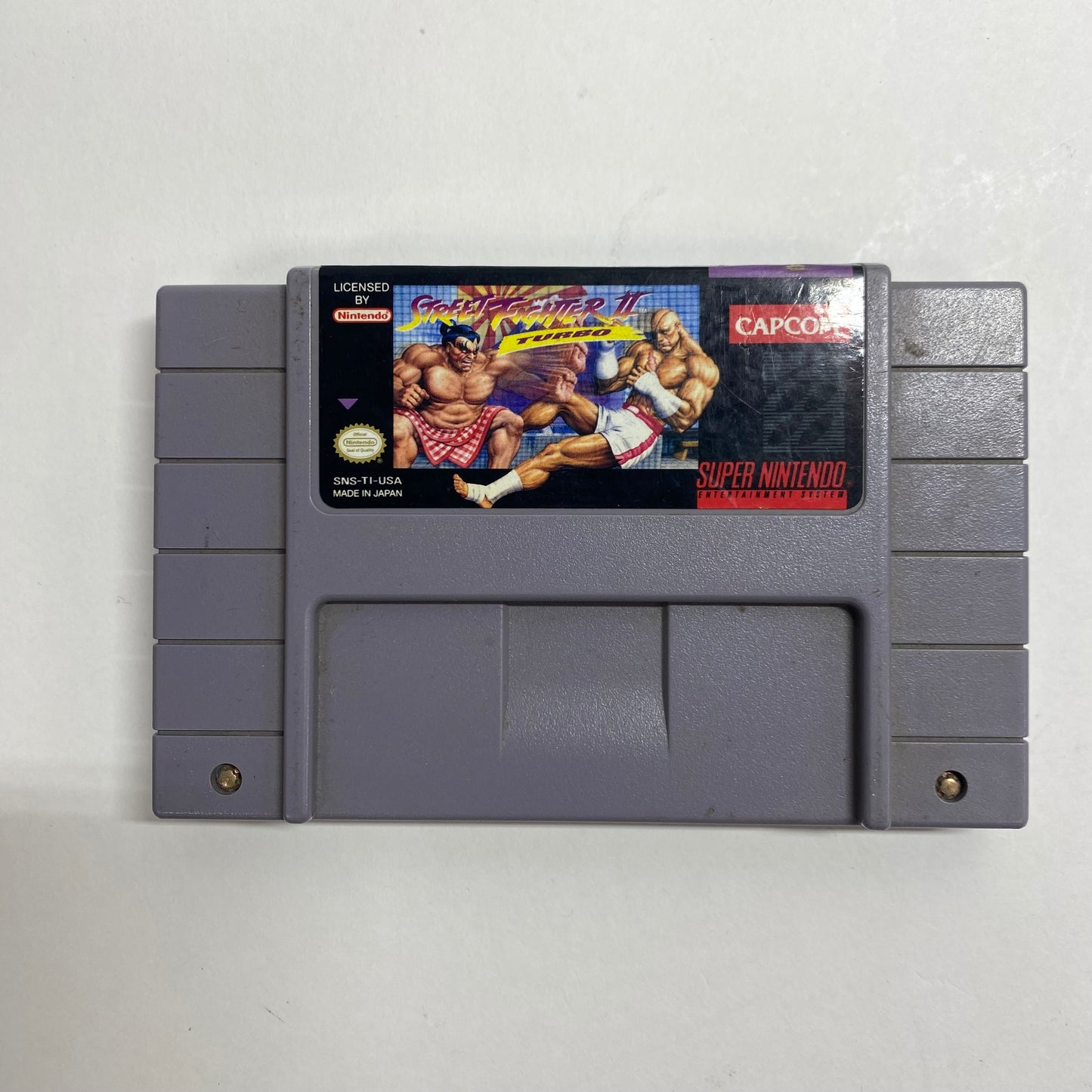 Street Fighter II Turbo (Super Nintendo SNES, 1993)