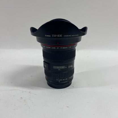 Canon EF 17-40mm F/4 L USM 17-40mm F/4 L USM