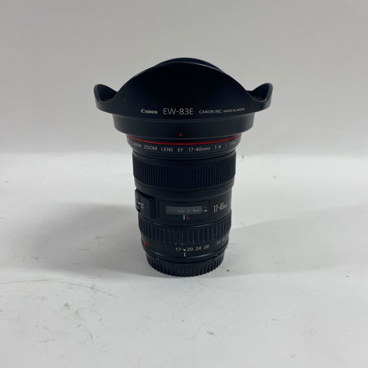 Canon EF 17-40mm F/4 L USM 17-40mm F/4 L USM